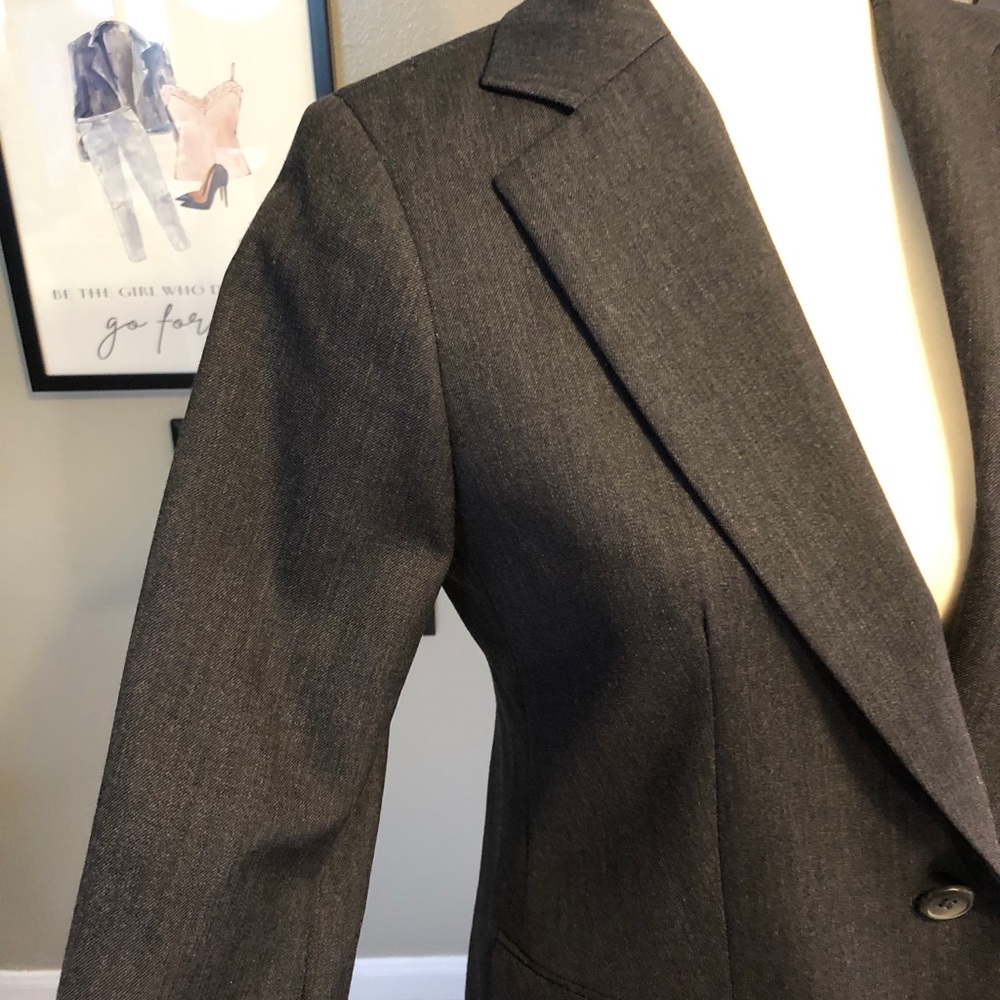 Pendleton Dark Gray Wool Single Button Blazer 4p - image 5